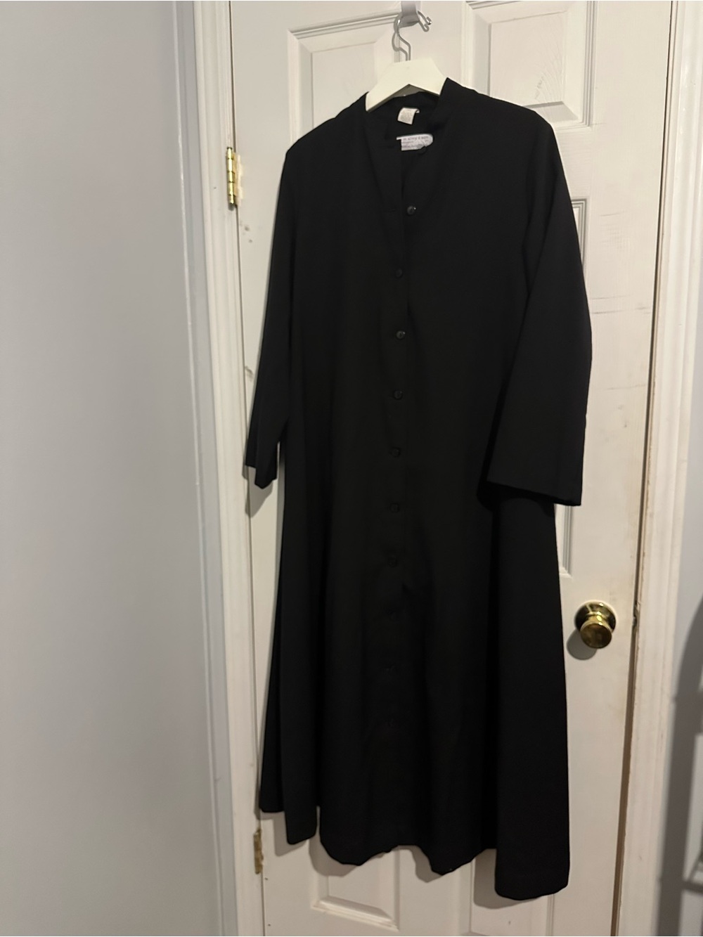 Vintage C.M. Almy & Son Clergy Robe – 50" Length – Handcrafted in USA